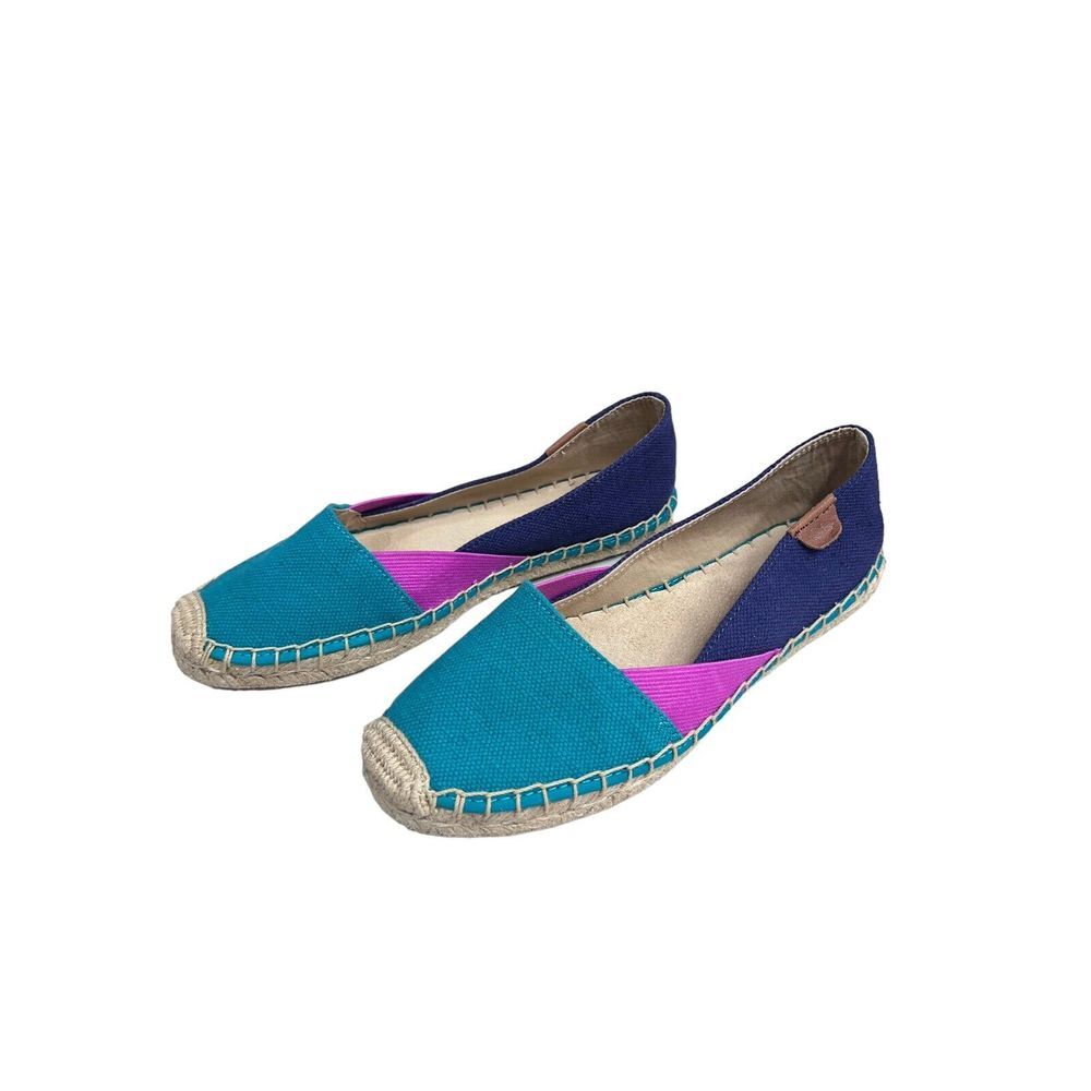 Sperry Multicolor Color‎ Block Espadrilles Size 7